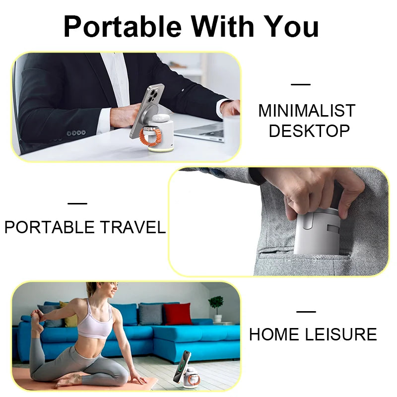 3-in-1 Qi2 Wireless Charging Station