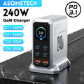 240W GaN 6-Port Fast Charger
